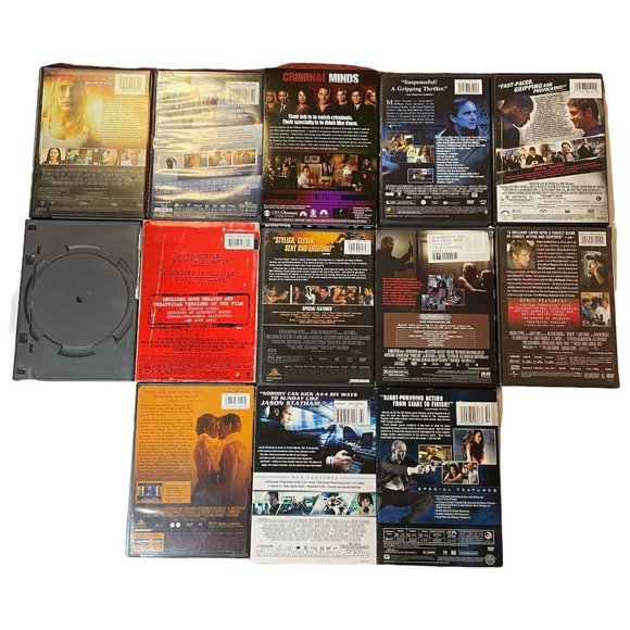 Lot of 13 Crime Thriller DVDs 3 SEALED Spring Break Vacation Camping - Picture 4 of 7